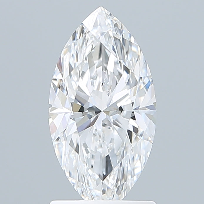 1.59 Carat Marquise Shaped, Excellent Cut, D Color, VVS2 Clarity, IGI Certified Lab Grown Diamond