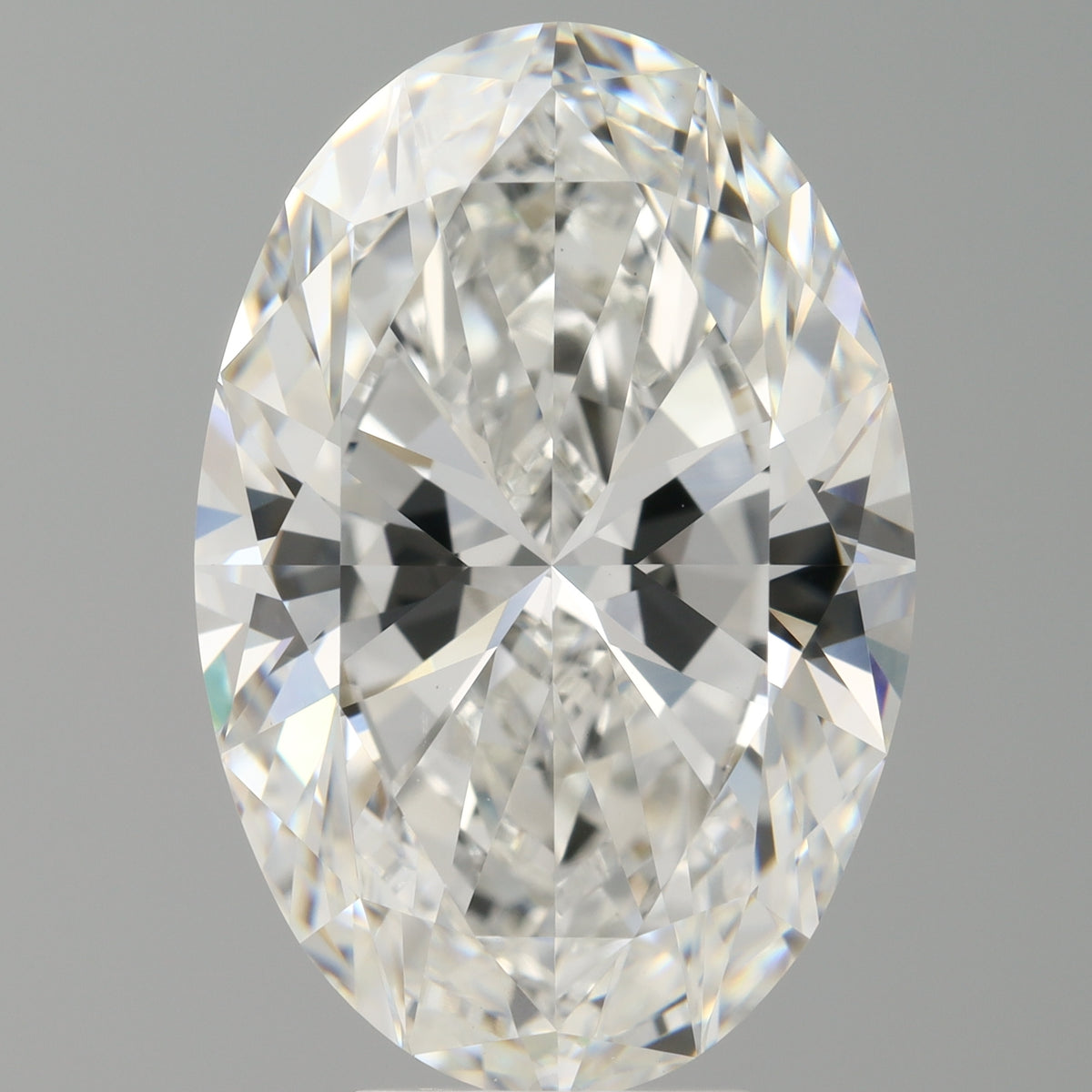 7.05 Carat Oval Shaped, Ideal Cut, E Color, VVS2 Clarity, IGI Certified Lab Grown Diamond