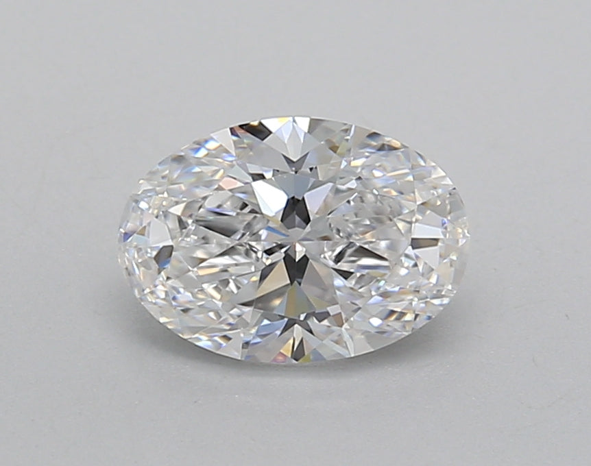 1.00 Carat Oval Shaped, Excellent Cut, D Color, VVS2 Clarity, IGI Certified Lab Grown Diamond