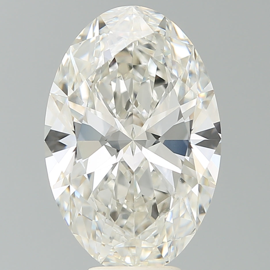 7.21 Carat Oval Shaped, Excellent Cut, G Color, VS1 Clarity, IGI Certified Lab Grown Diamond