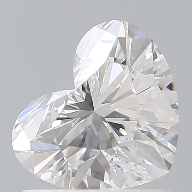 1.13 Carat Heart Shaped, Ideal Cut, D Color, VS1 Clarity, IGI Certified Lab Grown Diamond