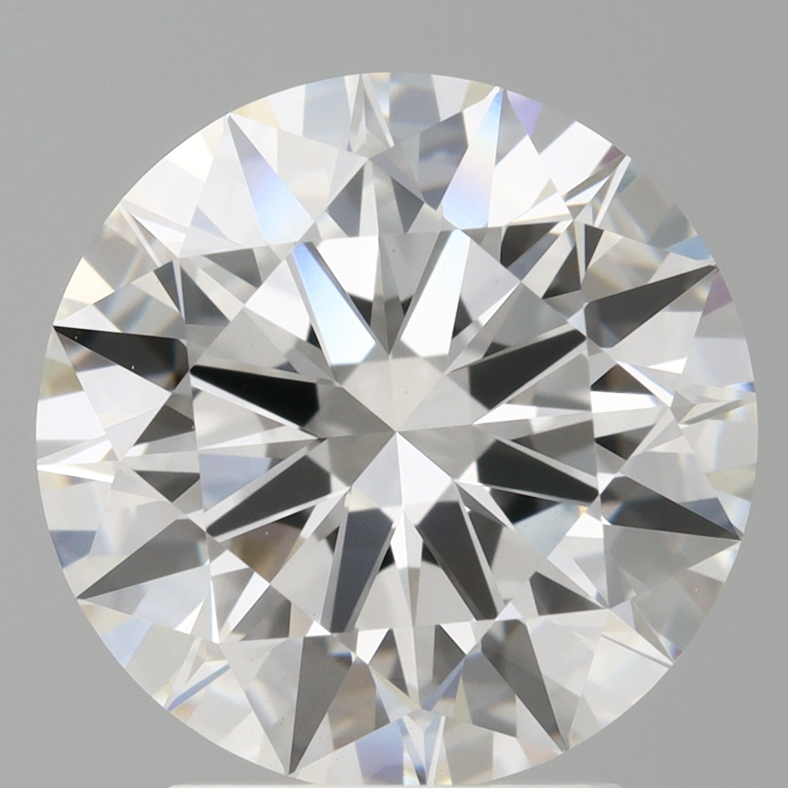 3.07 Carat Round Shaped, Ideal Cut, E Color, VVS2 Clarity, IGI Certified Lab Grown Diamond