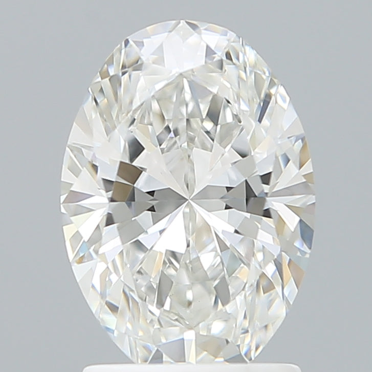 1.84 Carat Oval Shaped, Ideal Cut, E Color, VVS2 Clarity, IGI Certified Lab Grown Diamond