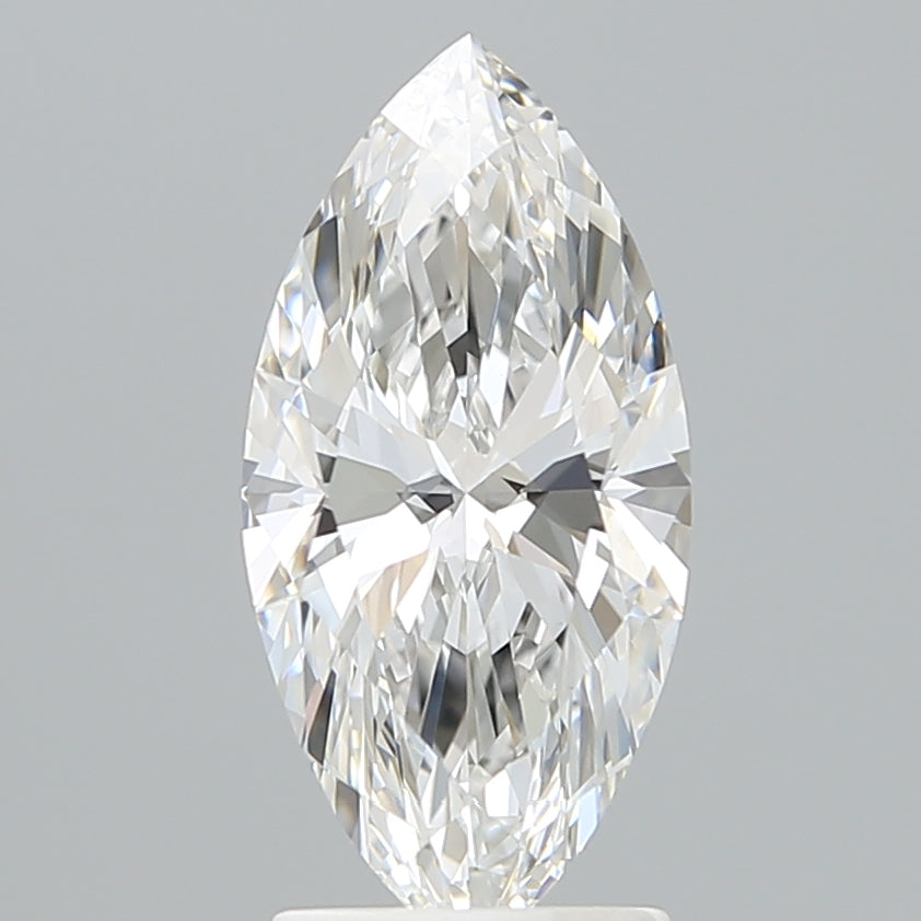 2.19 Carat Marquise Shaped, Ideal Cut, E Color, VVS2 Clarity, IGI Certified Lab Grown Diamond
