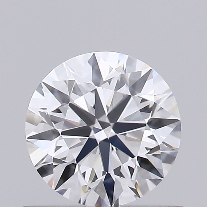 0.53 Carat Round Shaped, Ideal Cut, D Color, VVS2 Clarity, IGI Certified Lab Grown Diamond
