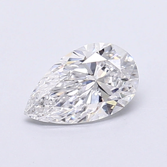 0.47 Carat Pear Shaped, Very Good Cut, D Color, VS1 Clarity, IGI Certified Lab Grown Diamond
