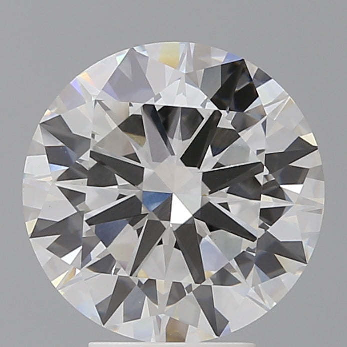 4.52 Carat Round Shaped, Excellent Cut, E Color, VVS2 Clarity, IGI Certified Lab Grown Diamond