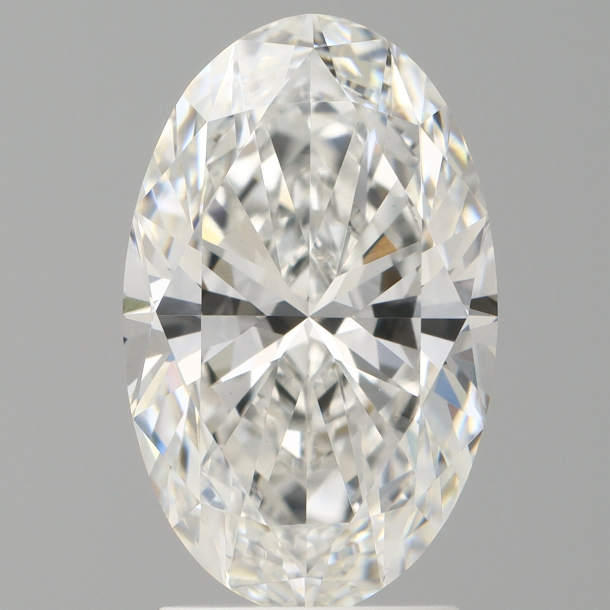 2.60 Carat Oval Shaped, Ideal Cut, E Color, VVS2 Clarity, IGI Certified Lab Grown Diamond