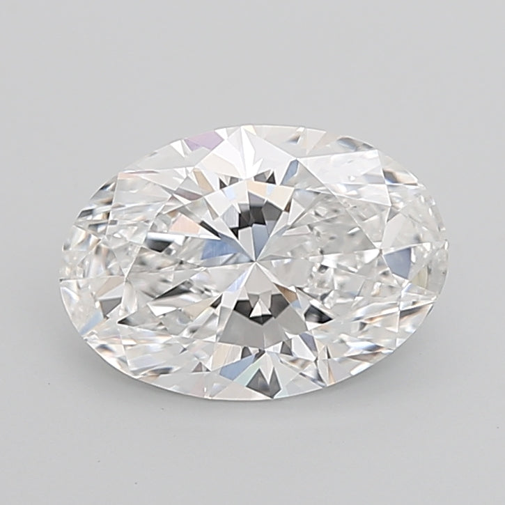 5.07 Carat Oval Shaped, Ideal Cut, E Color, VVS2 Clarity, IGI Certified Lab Grown Diamond