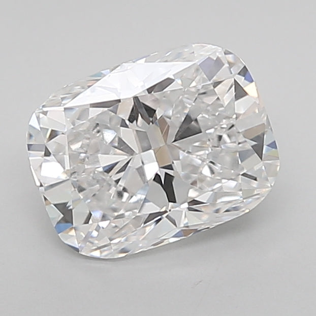 1.50 Carat Cushion Shaped, Ideal Cut, D Color, VS1 Clarity, IGI Certified Lab Grown Diamond