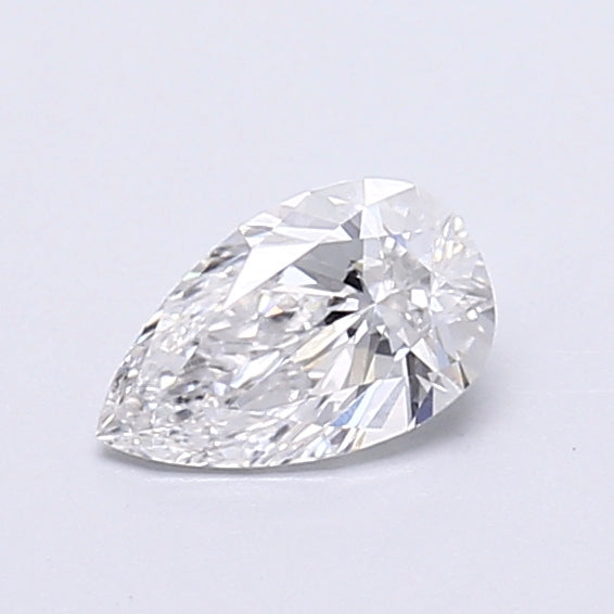0.41 Carat Pear Shaped, Very Good Cut, D Color, VS1 Clarity, IGI Certified Lab Grown Diamond