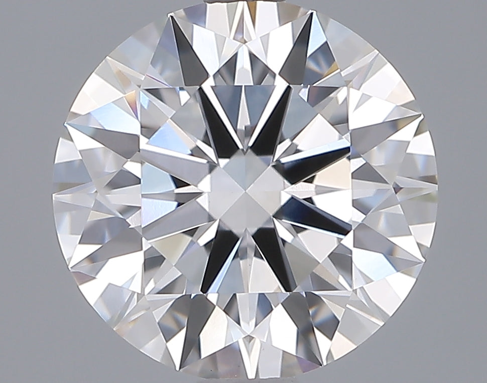 2.76 Carat Round Shaped, Ideal Cut, E Color, VVS2 Clarity, IGI Certified Lab Grown Diamond