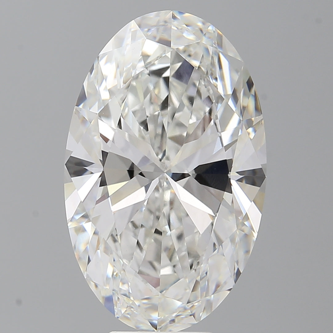 9.03 Carat Oval Shaped, Ideal Cut, F Color, VVS2 Clarity, IGI Certified Lab Grown Diamond