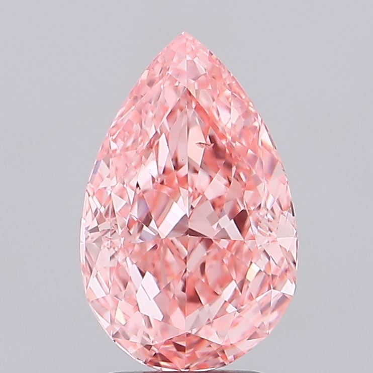 3.21 Carat Pear Shaped, Ideal Cut, VS1 Clarity, IGI Certified Lab Grown Diamond