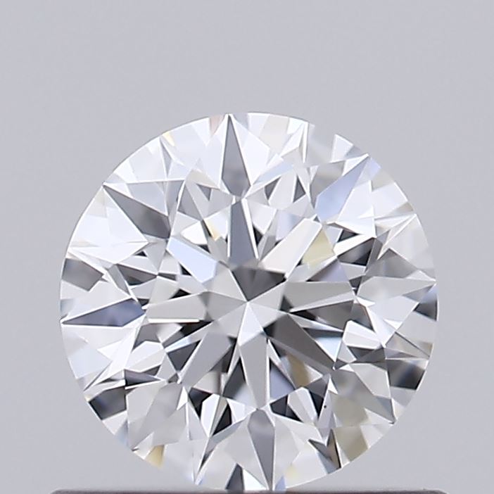 0.54 Carat Round Shaped, Ideal Cut, D Color, VVS2 Clarity, IGI Certified Lab Grown Diamond