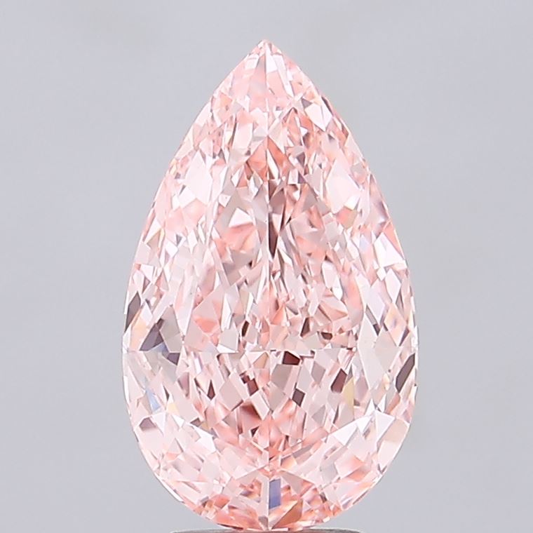 4.64 Carat Pear Shaped, Ideal Cut, VVS2 Clarity, IGI Certified Lab Grown Diamond