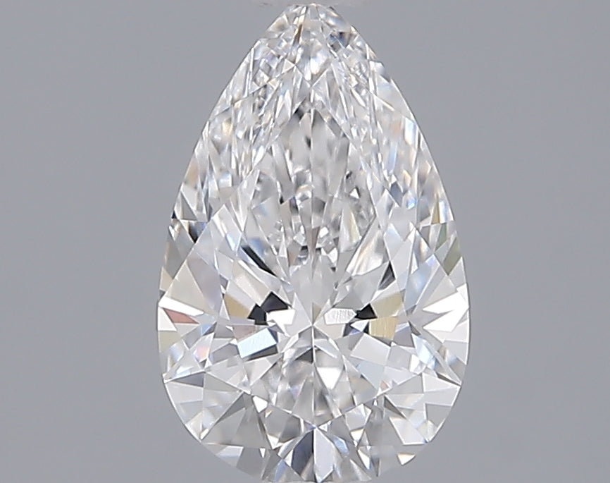 1.51 Carat Pear Shaped, Ideal Cut, D Color, VVS1 Clarity, IGI Certified Lab Grown Diamond