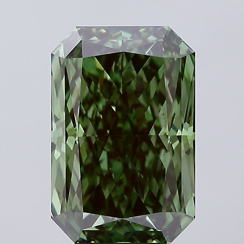 5.09 Carat Radiant Shaped, Ideal Cut, VS1 Clarity, IGI Certified Lab Grown Diamond