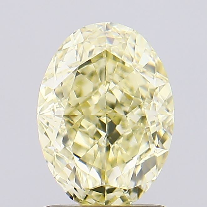1.06 Carat Oval Shaped, Ideal Cut, VVS2 Clarity, IGI Certified Lab Grown Diamond