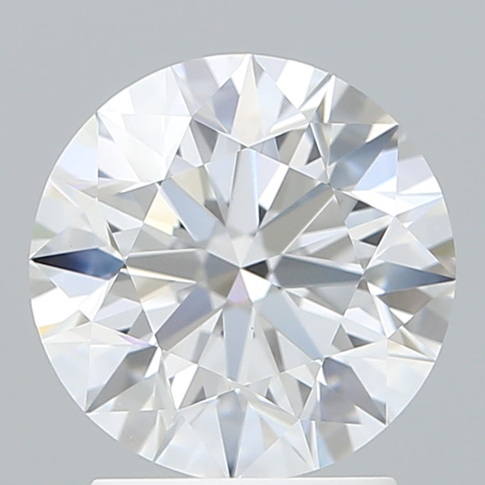 2.29 Carat Round Shaped, Excellent Cut, E Color, VVS2 Clarity, IGI Certified Lab Grown Diamond