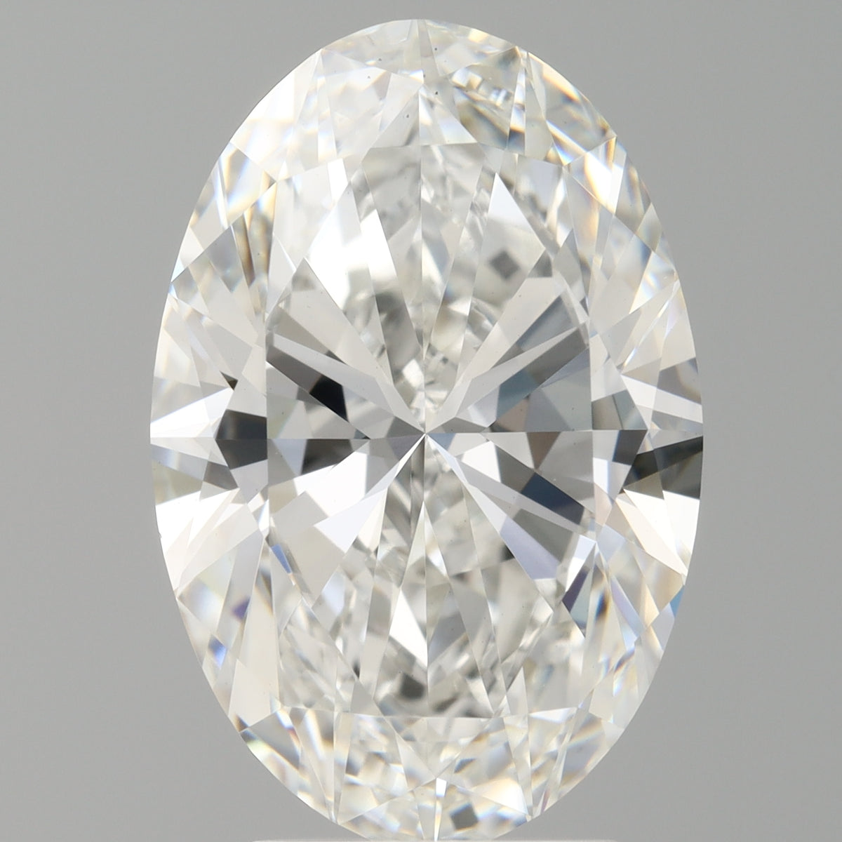 4.08 Carat Oval Shaped, Ideal Cut, F Color, VS1 Clarity, IGI Certified Lab Grown Diamond