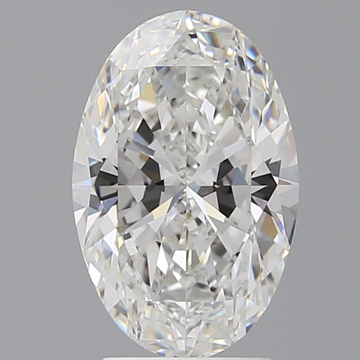 3.05 Carat Oval Shaped, Ideal Cut, F Color, VVS2 Clarity, IGI Certified Lab Grown Diamond