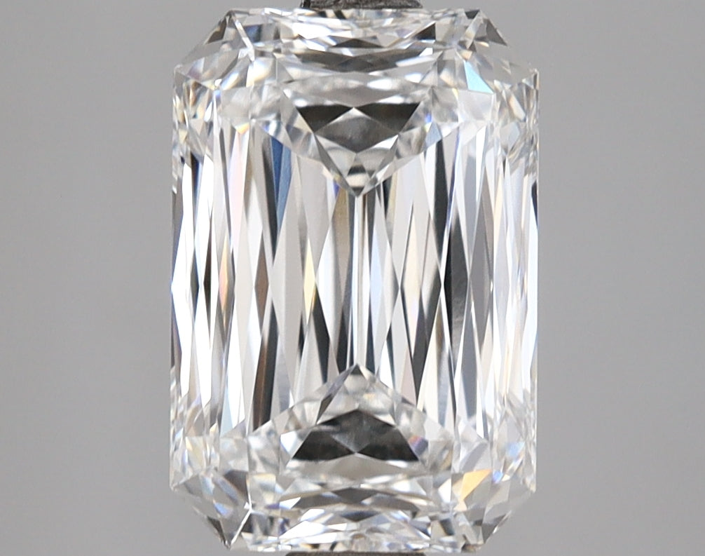 3.56 Carat Radiant Shaped, Ideal Cut, E Color, VVS1 Clarity, IGI Certified Lab Grown Diamond
