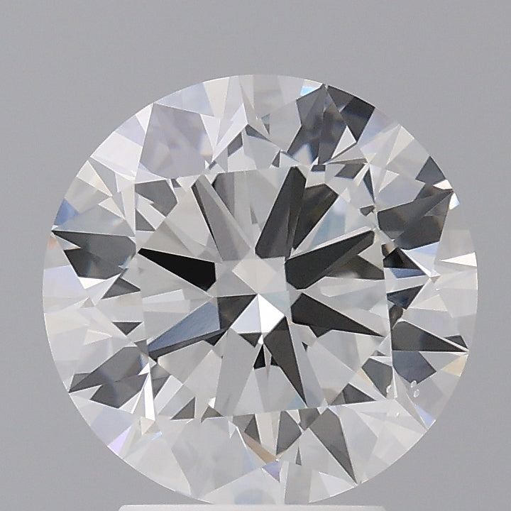 3.50 Carat Round Shaped, Excellent Cut, F Color, VS2 Clarity, IGI Certified Lab Grown Diamond