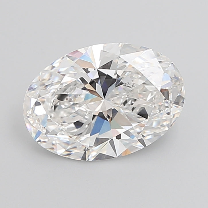 5.04 Carat Oval Shaped, Ideal Cut, E Color, VVS2 Clarity, IGI Certified Lab Grown Diamond