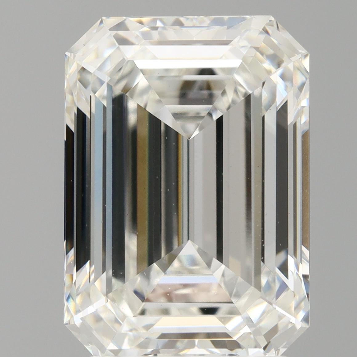 3.10 Carat Emerald Shaped, Ideal Cut, F Color, VS1 Clarity, IGI Certified Lab Grown Diamond