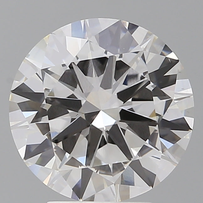 4.01 Carat Round Shaped, Excellent Cut, F Color, VS1 Clarity, IGI Certified Lab Grown Diamond