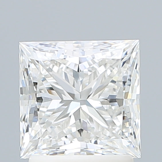 2.05 Carat Princess Shaped, Ideal Cut, E Color, VS1 Clarity, IGI Certified Lab Grown Diamond