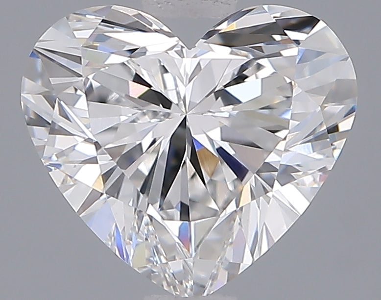 2.05 Carat Heart Shaped, Ideal Cut, D Color, VVS1 Clarity, IGI Certified Lab Grown Diamond