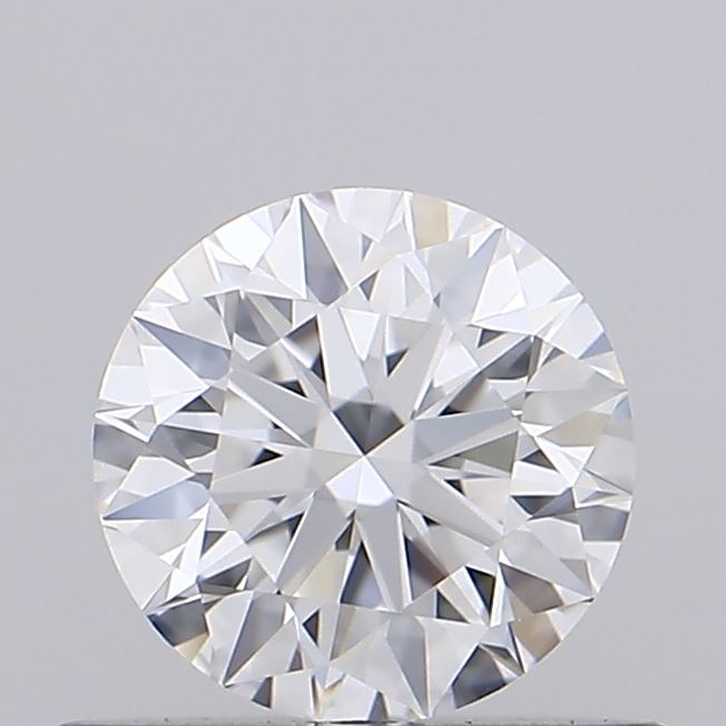 0.54 Carat Round Shaped, Ideal Cut, D Color, VVS2 Clarity, IGI Certified Lab Grown Diamond