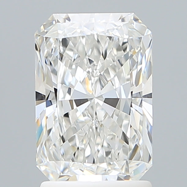 2.05 Carat Radiant Shaped, Ideal Cut, E Color, VVS1 Clarity, IGI Certified Lab Grown Diamond