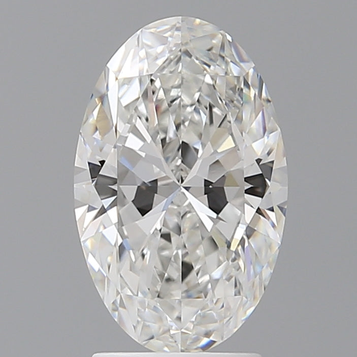 2.55 Carat Oval Shaped, Ideal Cut, E Color, VVS2 Clarity, IGI Certified Lab Grown Diamond