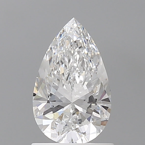 1.07 Carat Pear Shaped, Ideal Cut, D Color, VVS2 Clarity, IGI Certified Lab Grown Diamond