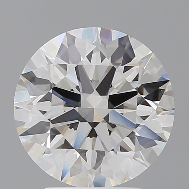 3.59 Carat Round Shaped, Excellent Cut, F Color, VVS2 Clarity, IGI Certified Lab Grown Diamond