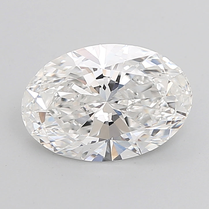 3.50 Carat Oval Shaped, Ideal Cut, E Color, VVS2 Clarity, IGI Certified Lab Grown Diamond