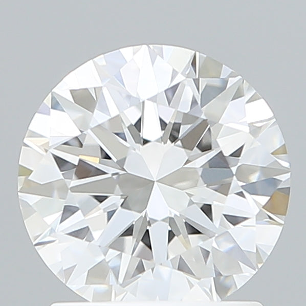 1.58 Carat Round Shaped, Excellent Cut, E Color, VVS2 Clarity, IGI Certified Lab Grown Diamond