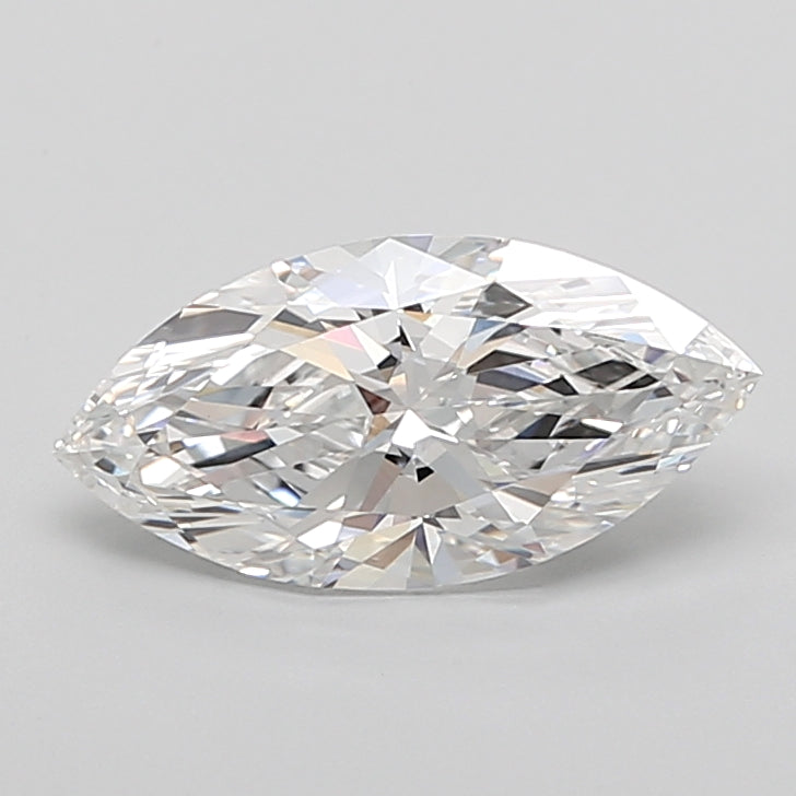 2.59 Carat Marquise Shaped, Ideal Cut, E Color, VVS2 Clarity, IGI Certified Lab Grown Diamond