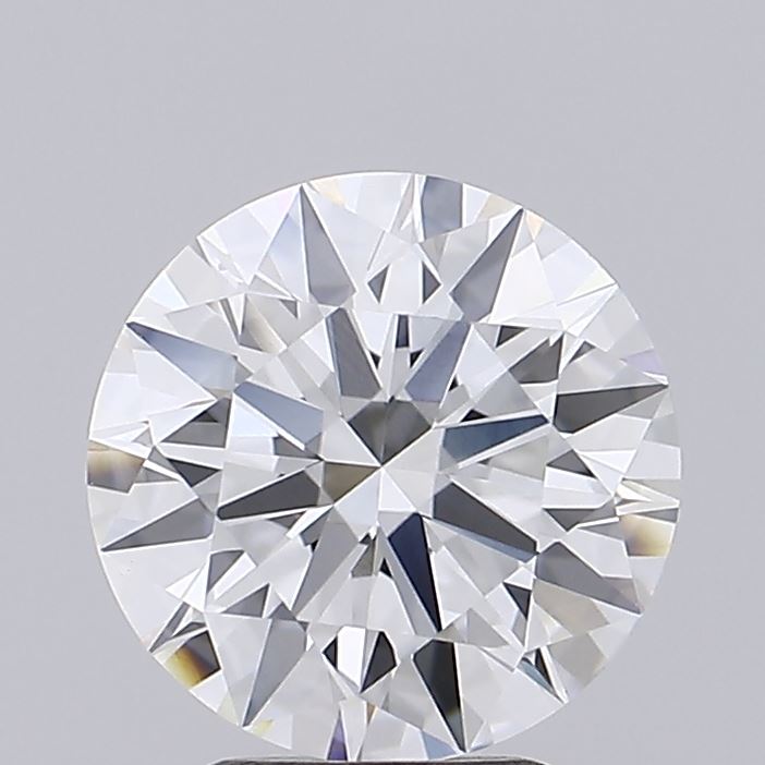 2.21 Carat Round Shaped, Ideal Cut, F Color, VVS2 Clarity, IGI Certified Lab Grown Diamond