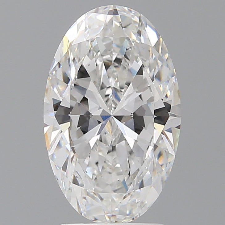 3.10 Carat Oval Shaped, Ideal Cut, D Color, VS2 Clarity, IGI Certified Lab Grown Diamond