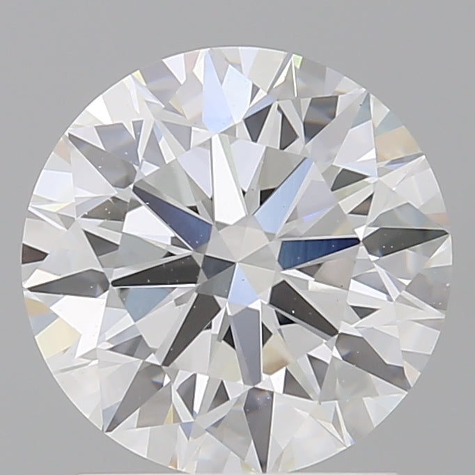 2.00 Carat Round Shaped, Excellent Cut, F Color, VS1 Clarity, IGI Certified Lab Grown Diamond