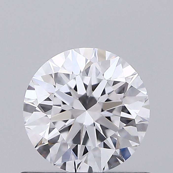 0.53 Carat Round Shaped, Ideal Cut, D Color, VVS2 Clarity, IGI Certified Lab Grown Diamond