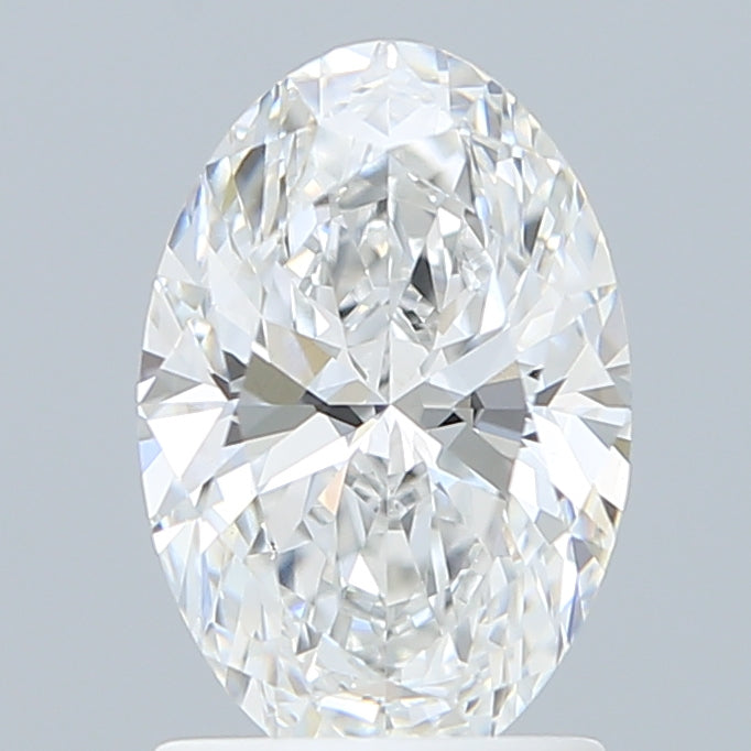 1.57 Carat Oval Shaped, Ideal Cut, E Color, VVS2 Clarity, IGI Certified Lab Grown Diamond