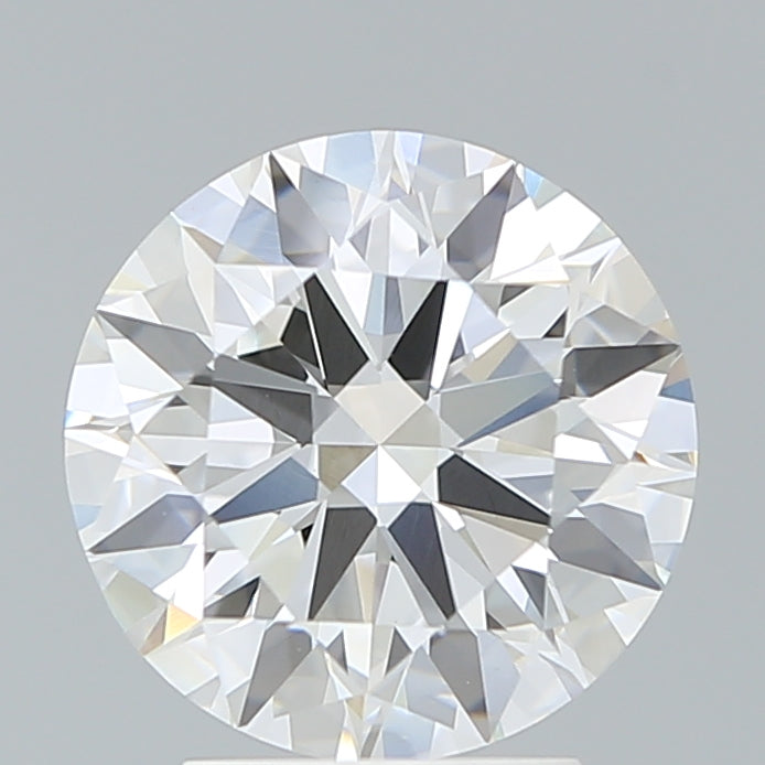 3.12 Carat Round Shaped, Ideal Cut, F Color, VVS2 Clarity, IGI Certified Lab Grown Diamond