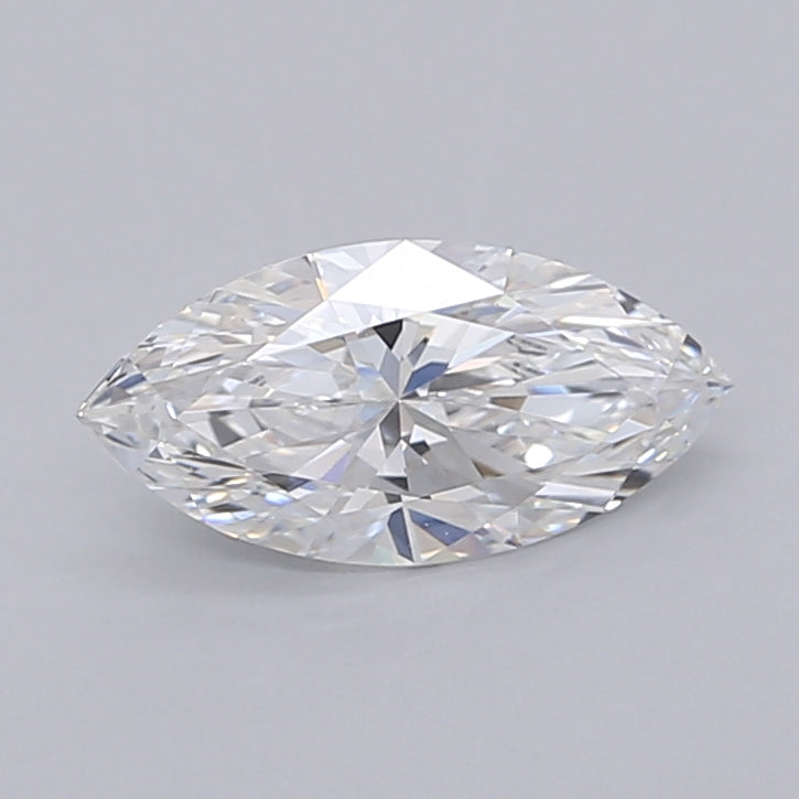 1.03 Carat Marquise Shaped, Ideal Cut, E Color, VVS2 Clarity, IGI Certified Lab Grown Diamond