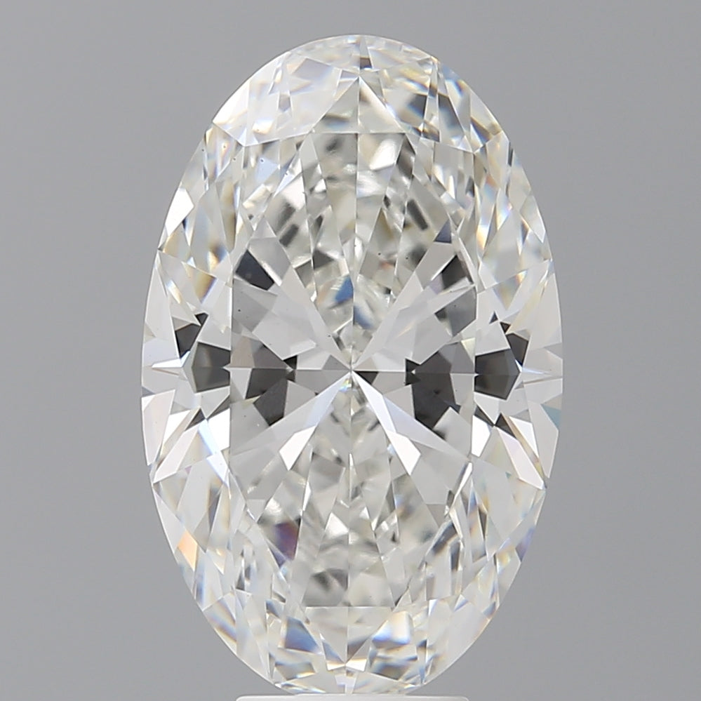 7.59 Carat Oval Shaped, Ideal Cut, F Color, VS1 Clarity, IGI Certified Lab Grown Diamond