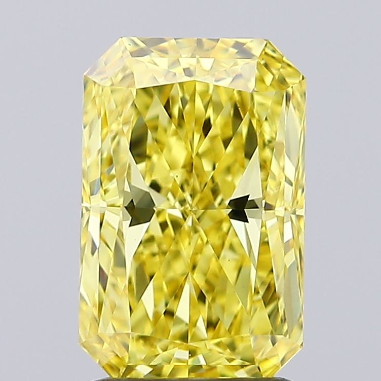 2.00 Carat Radiant Shaped, Excellent Cut, VS1 Clarity, IGI Certified Lab Grown Diamond